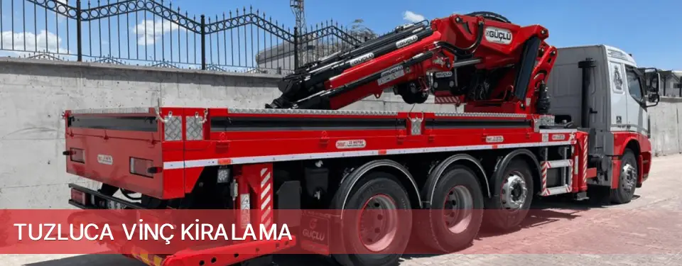 Tuzluca İlçemi Vinç Kiralama